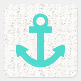 Etiquetas de barcos azul-teares