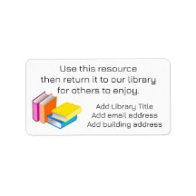 Etiquetas de Biblioteca/Centro de Mídia