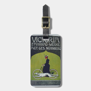 Etiquetas de Bicicleta Vintage e Bagagem de Cão