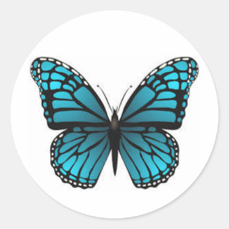 Etiquetas de borboleta