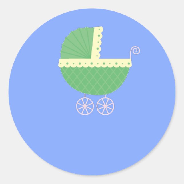 Etiquetas de Carruagem para bebês (Frente)