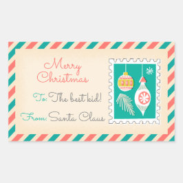 Etiquetas de Cartazes de Natal - Bolas