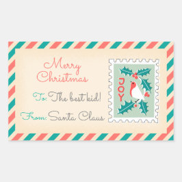 Etiquetas de Cartazes de Pós-Natal - Alegria