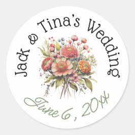 Etiquetas de casamento personalizadas