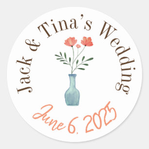 Etiquetas de casamento personalizadas