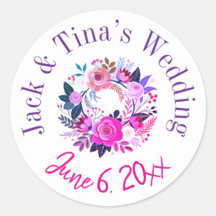 Etiquetas de casamento personalizadas