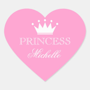 Etiquetas de chá de fraldas de coração rosa person