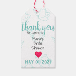 Etiquetas de Chá de panela Teal Personalizável com