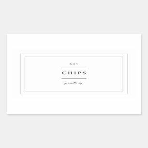 Etiquetas de Comida do chipset