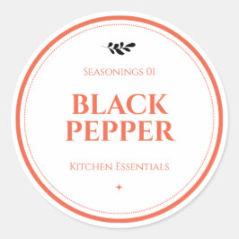 Etiquetas de comida, etiquetas para frascos, etiqu