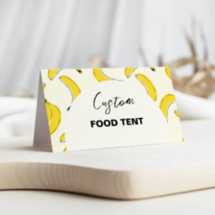 Etiquetas de Comida para bananas