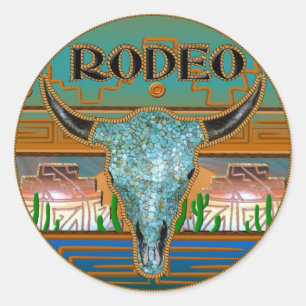 Etiquetas de Concho do rodeio