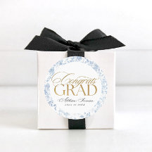 Etiquetas de Congratulações para Graduado com Toil