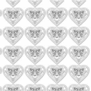 Etiquetas de contorno do Love Lioness Locket (folh