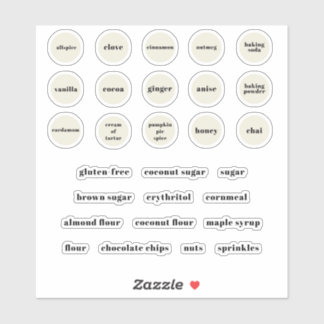 Etiquetas de cozimento