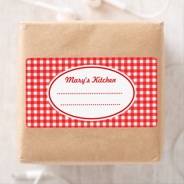 Etiquetas de Cozinha Personalizadas Retrô (Insitu)