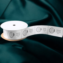 Etiquetas de Cuidado de Roupas com Logo