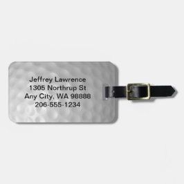 Etiquetas de Design de Bola de Golfe
