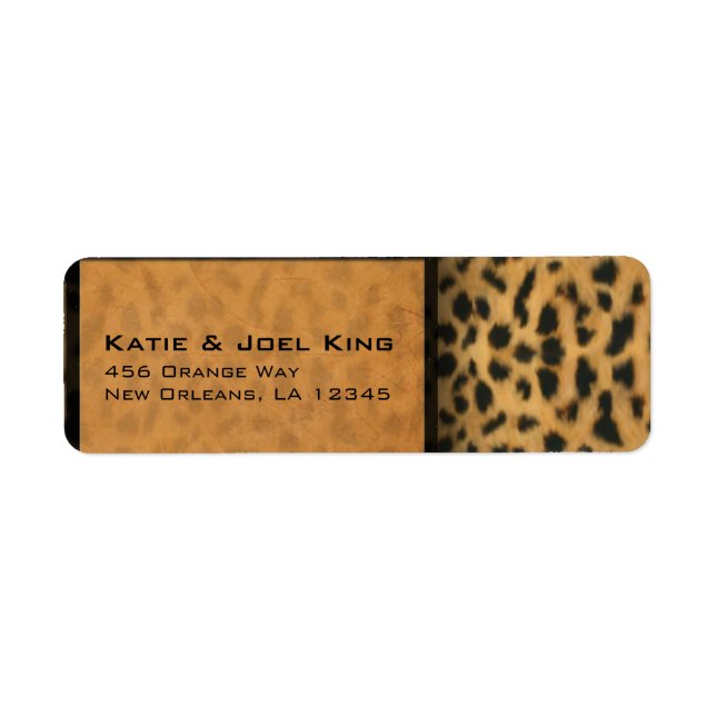 Etiquetas de designer de açúcar (Frente)