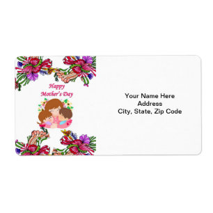 Etiquetas de dia de as mães