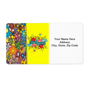 Etiquetas de dia de as mães