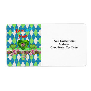 Etiquetas de dia de as mães