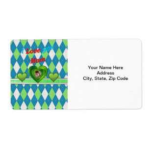 Etiquetas de dia de as mães