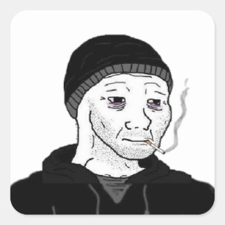 Etiquetas de doomer wojak