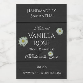 Etiquetas de embalagem de produtos de grão preto