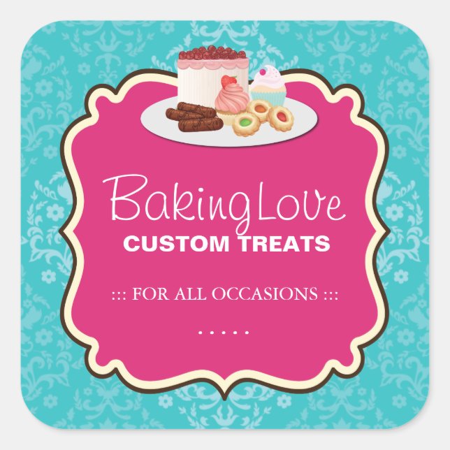 Etiquetas de empacotamento da padaria (Frente)