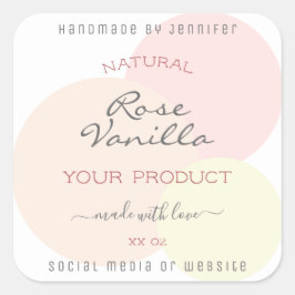 Etiquetas de Empacotamento de Produto bonito Molho