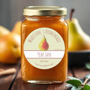 Etiquetas de Emperramento de Pear Homemade
