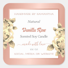 Etiquetas de encapsulamento de produto branco Dour