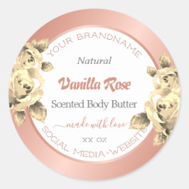 Etiquetas de encapsulamento de produto branco Dour