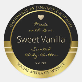 Etiquetas de encapsulamento de produtos de luxo pr