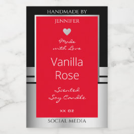 Etiquetas de encapsulamento de produtos legal Prat