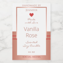 Etiquetas de encapsulamento de produtos luxuosos R