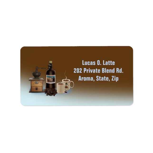 Etiquetas de endereço (Frente)