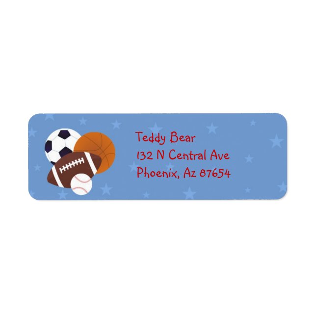 Etiquetas de endereço All-Star (Frente)