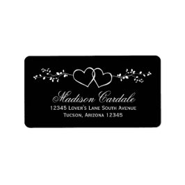 Etiquetas de Endereço de Casamento Personalizado d