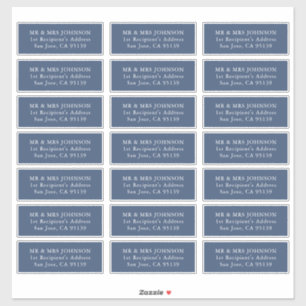 Etiquetas de Endereço de Convidado de Casamento Mi