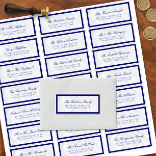 Etiquetas de Endereço de Convidado para Casamento