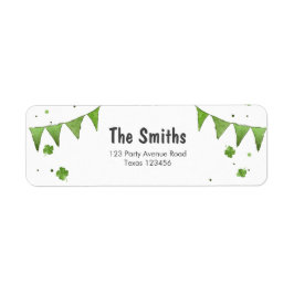 Etiquetas de Endereço de Devolução de Um Dia de Sã