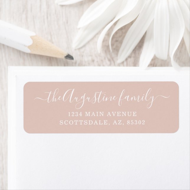 Etiquetas de endereço de devolução personalizadas (Insitu)