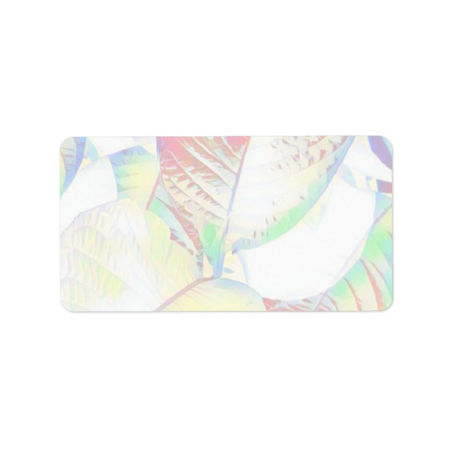 Etiquetas de Endereço de Devolução Personalizáveis (Frente)