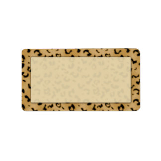 Etiquetas de Endereço de Impressão do Leopard