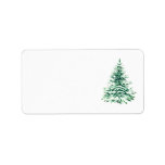 Etiquetas de endereço de Natal CHRISTMAS TREE<br><div class="desc">Design de Árvore de Natal com etiquetas de endereço de Natal</div>