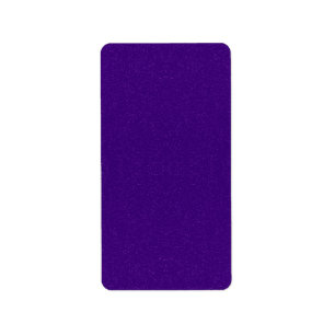 Etiquetas de Endereço de Retorno de Glitter Roxo -
