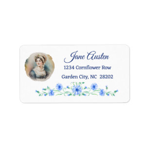 Etiquetas de Endereço de Retorno de Jane Austen