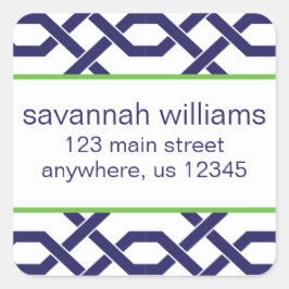 Etiquetas de endereço de retorno de lattice e Gros